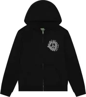 Denim University Zip Hoodie Black