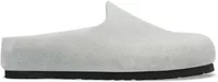 Birkenstock Amsterdam Wrapped Suede Leather Pure Sage