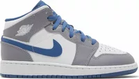 Nike Air Jordan 1 Mid True Blue Cement (GS)
