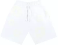 Denim Tears Mono Cotton Wreath Shorts White