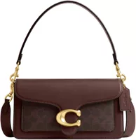 Coach Tabby Shoulder Bag 26 In Signature Canvas Brass/Maple