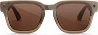Fury AI Smart Glasses Amber Lens Sandstone