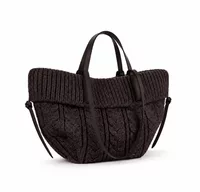 Polène Cyme Mini Edition Merino Ebony