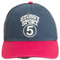 Stussy Sport 5 Trucker Cap Navy
