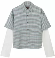 Palier Double Sleeve Shirt Navy