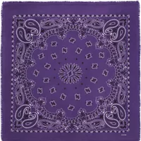 Cashmere Bandana Hachiko Bico Purple