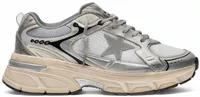Gray Silver Mesh Black Trim Gray Star (W)
