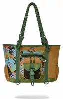 Sprayground AI Sandflower Special Ops Cargo Tote Green