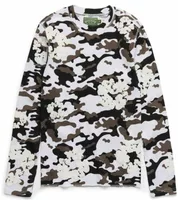 Denim Tears Cotton Wreath Thermal Long Sleeve Snow Camo
