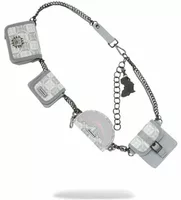 AI Stunna Cream Charm Waistbelt Grey