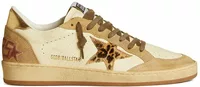 Golden Goose Ball-Star White Nappa Sand Suede (W)