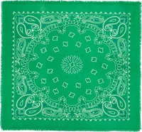 Cashmere Bandana Hachiko Bico Grass Green