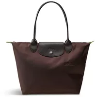 Longchamp Le Pliage Green Medium Tote Bag Mocha