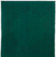 Kujten Extra Large Cashmere Bandana Effy Forest Green