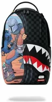 Sprayground Star Wars Mando Grogu Get to the Ship Backpack