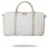 Sprayground Monogram Powder Mini Duffle White