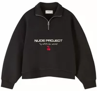 Nude Project Sport Quarter-Zip Black