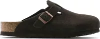 Birkenstock Boston Soft Footbed Suede Mocha