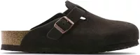 Birkenstock Boston Soft Footbed Suede Mocha