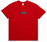 Futura Box Logo Tee Red