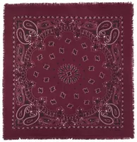 Cashmere Bandana Hachiko Bico Marl Wine Red