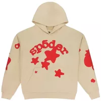 Sp5der Beluga Hoodie Cream