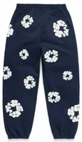 Denim Tears Cotton Wreath Sweatpants Navy