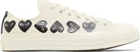 Converse Chuck Taylor All Star 70 Ox Comme des Garcons PLAY Multi-Heart Milk