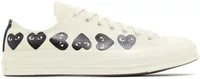 Converse Chuck Taylor All Star 70 Ox Comme des Garcons PLAY Multi-Heart Milk