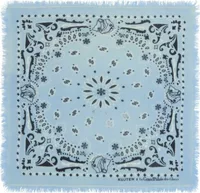 Small Cashmere Bandana Hachi Ice Palace