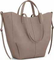 Polène Cyme Tote Edition Textured Taupe
