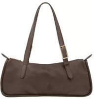 Longchamp Looong L Shoulder Bag Mocha
