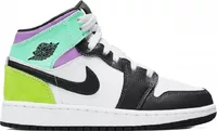 Nike Air Jordan 1 Mid Pastel Black Toe (GS)