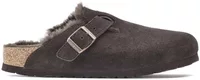 Birkenstock Boston Shearling Suede Mocca