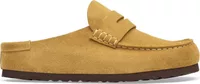 Birkenstock Naples Wrapped Suede Leather Cork Brown