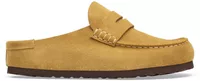 Birkenstock Naples Wrapped Suede Leather Cork Brown