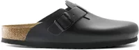 Birkenstock Boston Natural Leather Black