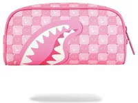 Sprayground Pink New Check Faces Pouch Pink
