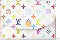 Louis Vuitton x Takashi Murakami Rosalie Coin Purse Multicolored