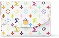 Louis Vuitton x Takashi Murakami Rosalie Coin Purse Multicolored