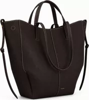 Polène Cyme Tote Edition Textured Ebony