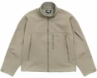 Stussy Soft Shell Jacket Moss Grey