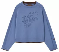 The Employee of the Month Knit Sweater Blue