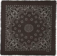 Cashmere Bandana Hachiko Bico Brown