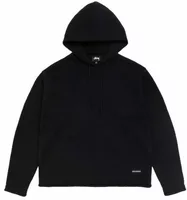 Stussy Beach Hooded Sweater Black