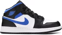 Nike Air Jordan 1 Mid White Black Royal (GS)