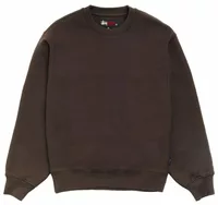 Stussy Fleece Crew Brown