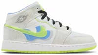 Nike Air Jordan 1 Mid SE Warped Swoosh (GS)