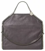 Stella McCartney Falabella Fold-Over Tote Bag Bark