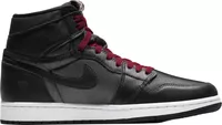 Nike Air Jordan 1 Retro High Black Satin Gym Red